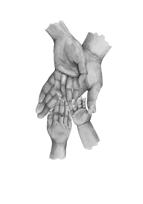 Pappa, mamma & 2 barn